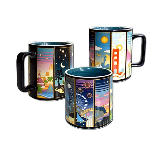 California Retro Mug for wholesale by SF Mercantile