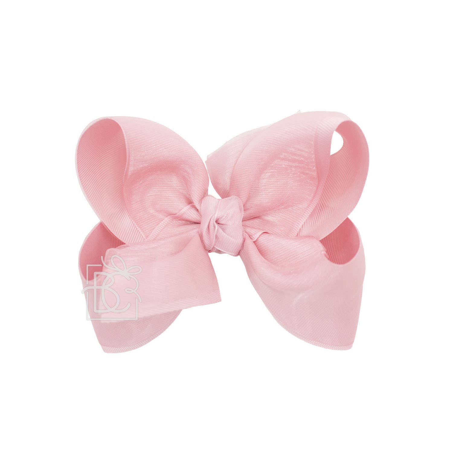 Beyond Creations, LLC – wholesale Hair bow – Kids – LAYERED ORGANZA/GROSGRAIN BOW ON CLIP58