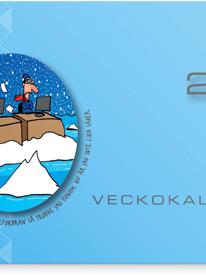 Kalender 2024 Ugentlig kalender Humor for engroshandel hos Burde Publishing AB