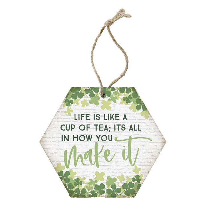 Life Like Tea Clovers - Honeycomb Ornaments for wholesale by Sincere Surroundings