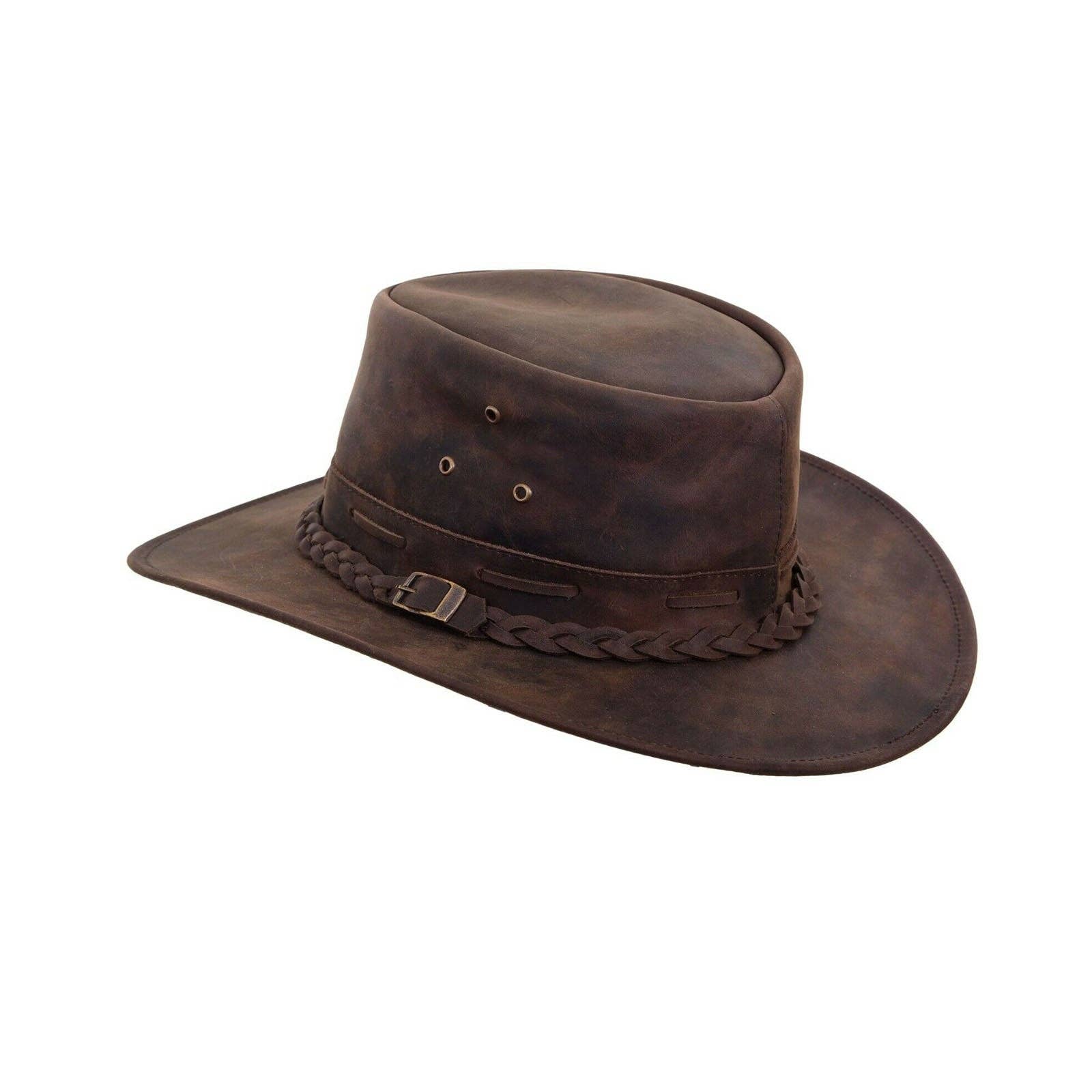 Lesa collection inc - Wholesale Cowboy Hat - Unisex - Rustic  Leather Hat  Cowboy, Cowgirl Hat Western Hat For Men4