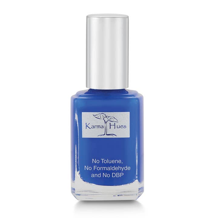Karma Naturals Nagellak - Peacock Blue voor wholesale door Karma Organic spa