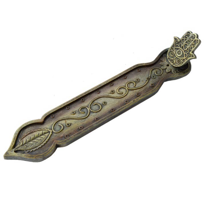Hamsa Hand Lang Røgelse Burner for engroshandel hos Gypsy Rose