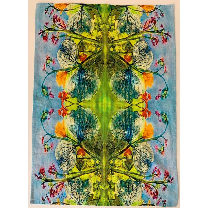 NINA J - Wholesale Tea Towel - Tea/Kitchen Towel - Trillium2