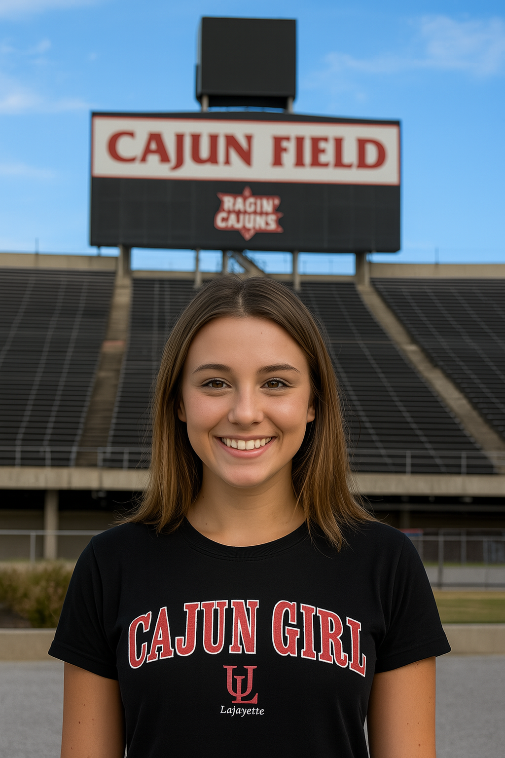 Turnovers Inc - Vente T-shirt sérigraphié – femme - T-shirt grande taille pour femmes Louisiana Lafayette Ragin Cajuns0