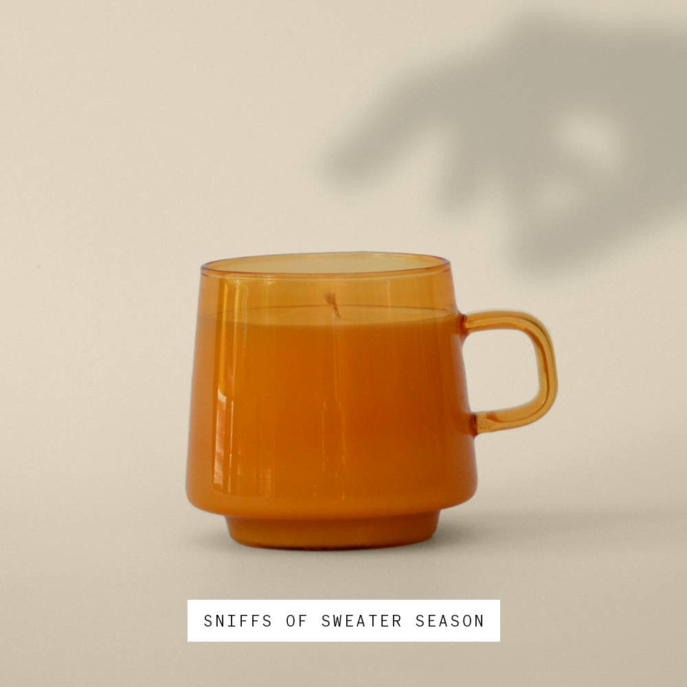 Someday Studio - Wholesale Jar/Filled Candle - Sniffs of Sweater Season Candle