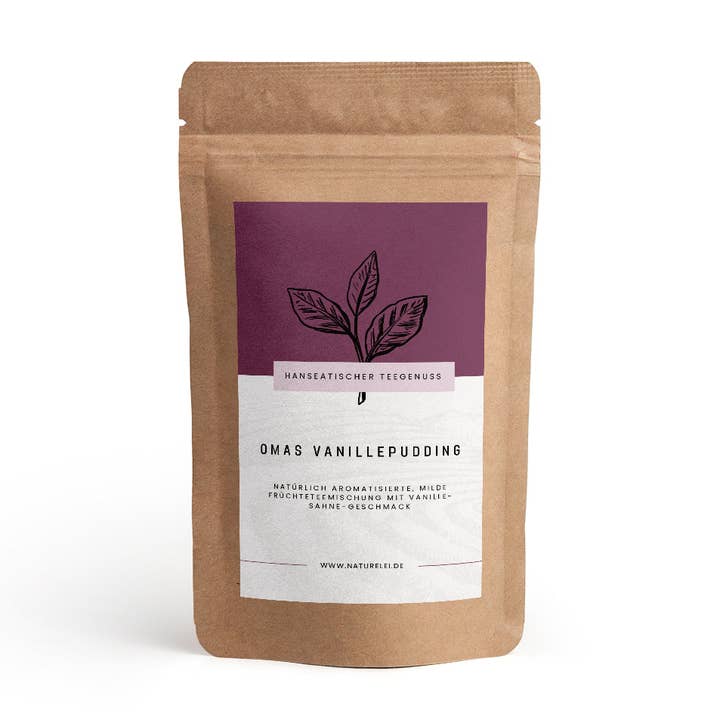 Naturelei - Wholesale Loose Tea - Grandma's Vanilla Pudding1