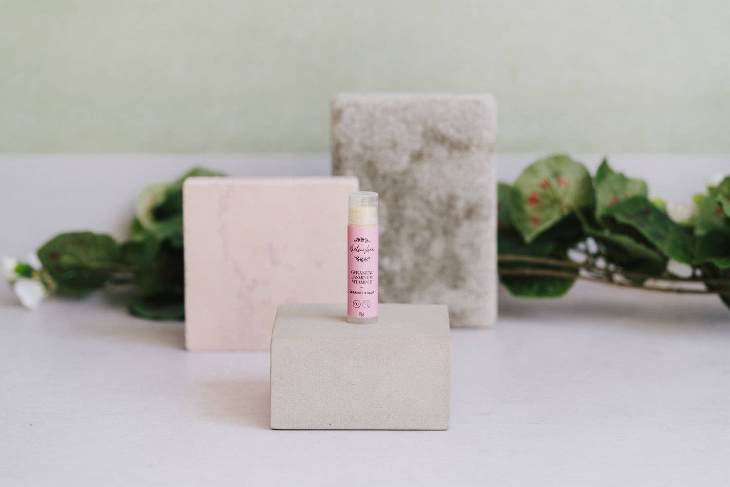 Balmybee - Wholesale Lip Balm - Geranium & Jasmine Lip Balm1