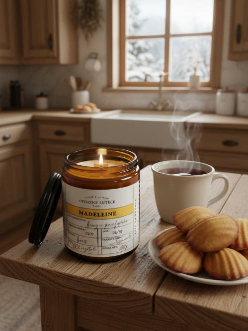 Madeleine Scented Candle - 200g for wholesale by Officine Lutèce