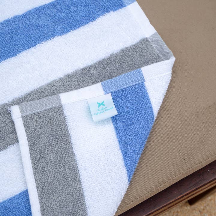 Arkwright Home - Wholesale Beach Towel - Cabo Cabana Striped Beach Towels 19