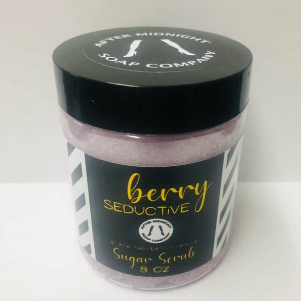 BERRY SEDUCTIVE SUGAR SCRUB for wholesale by After Midnight Soap Company