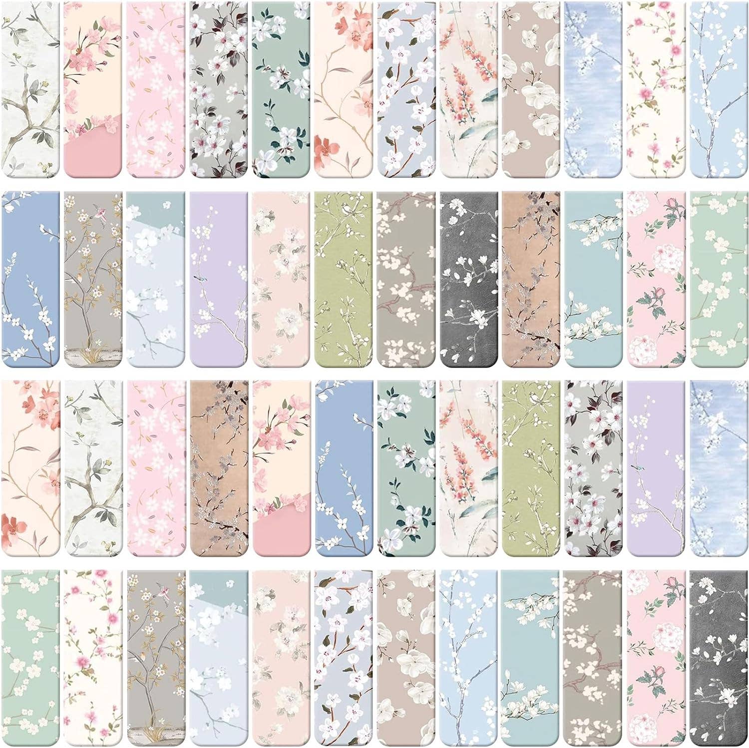 Scribble & Scroll - Wholesale Bookmark - Magnetic Bookmarks - Various Designs - Cats, Dogs, Floral4