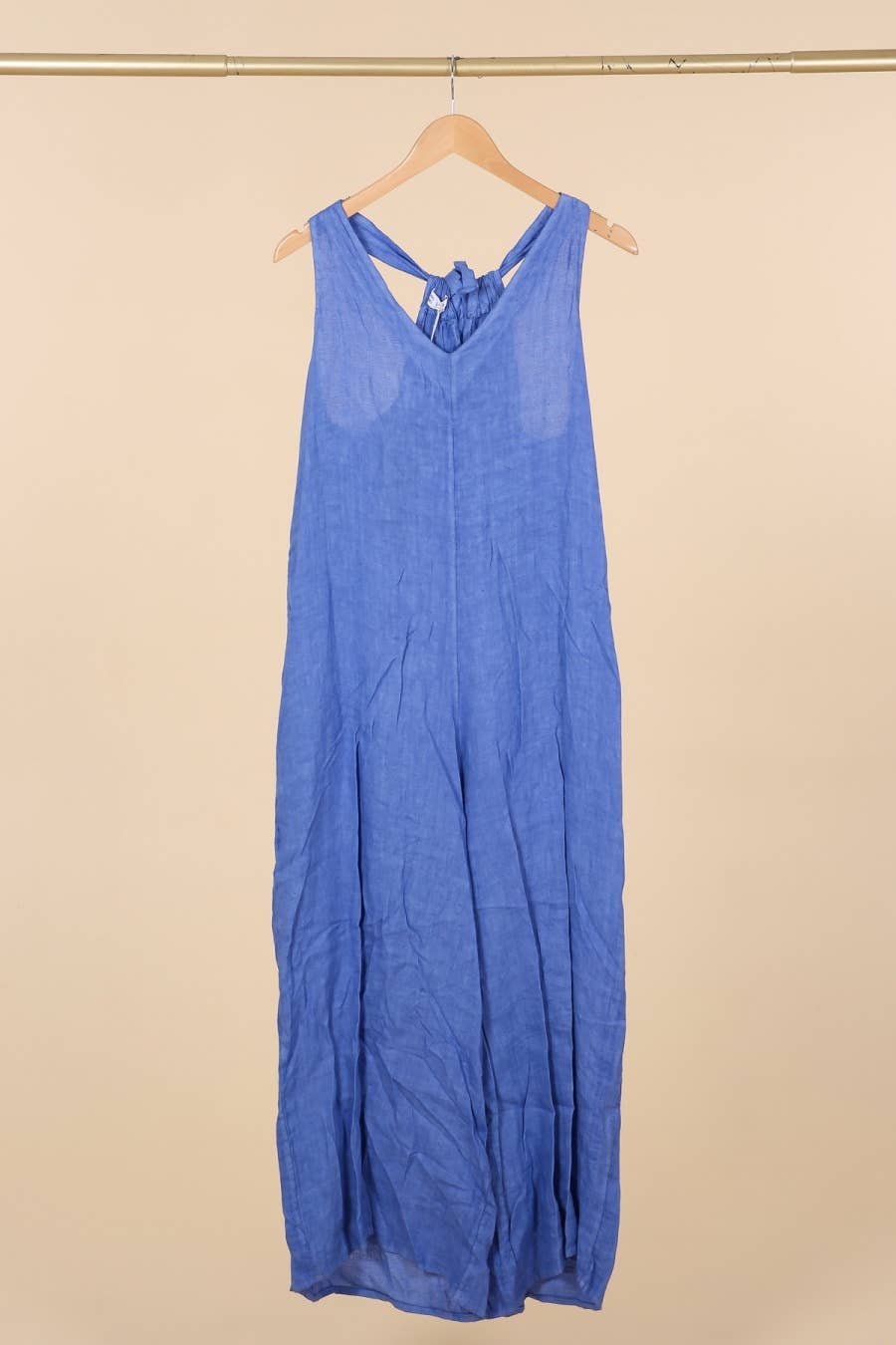 la maison des fibres naturelles – wholesale Jumpsuit – Women's – Sleeveless jumpsuit in 100% linen 6201423