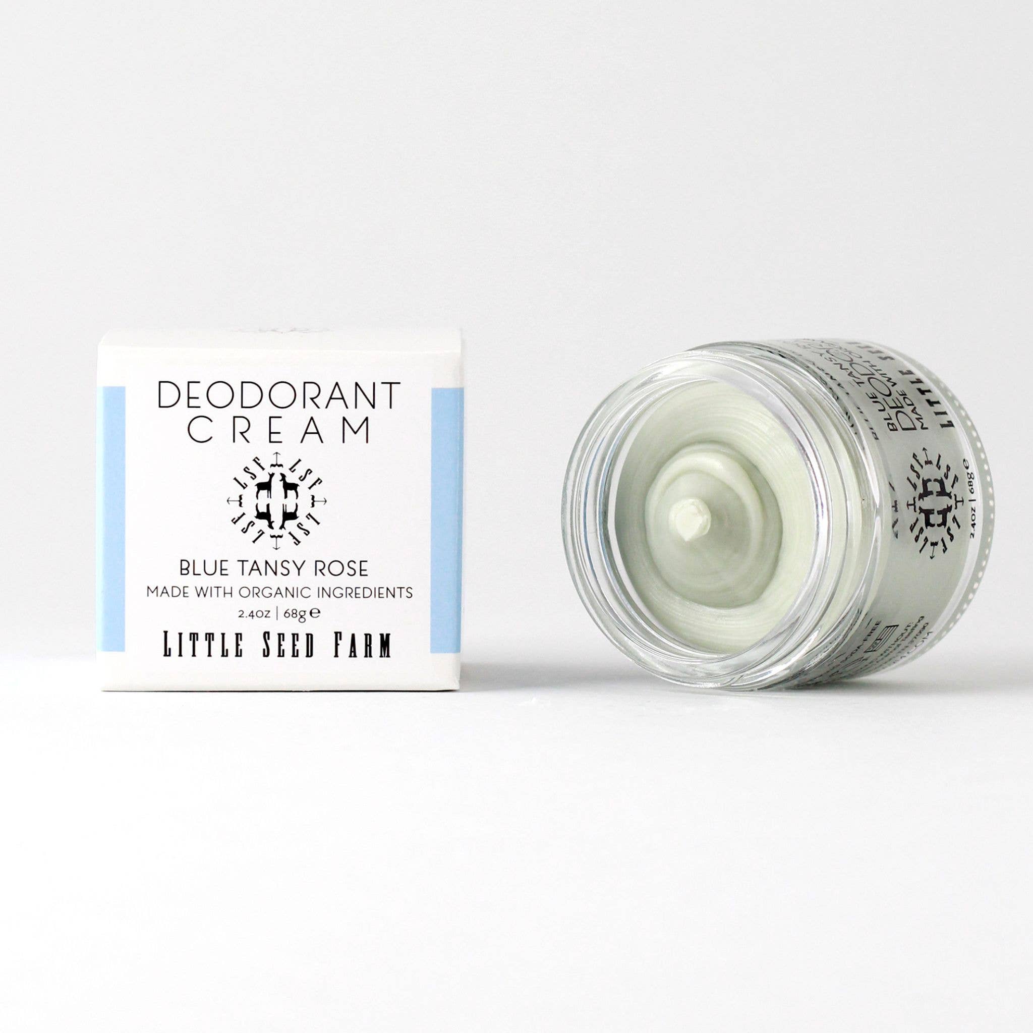 Little Seed Farm - Wholesale Deodorant - Women's - Blue Tansy Rose Deodorant Cream3