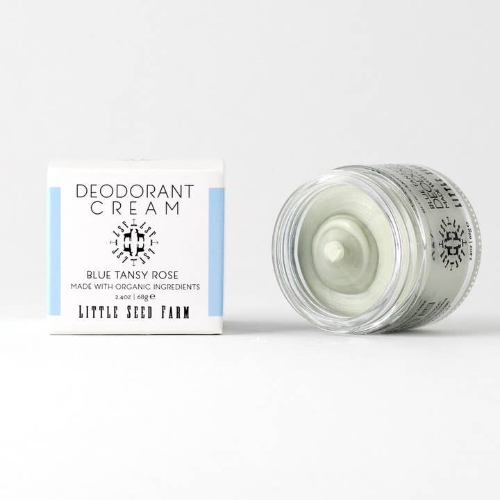 Little Seed Farm - Wholesale Deodorant - Women's - Blue Tansy Rose Deodorant Cream3