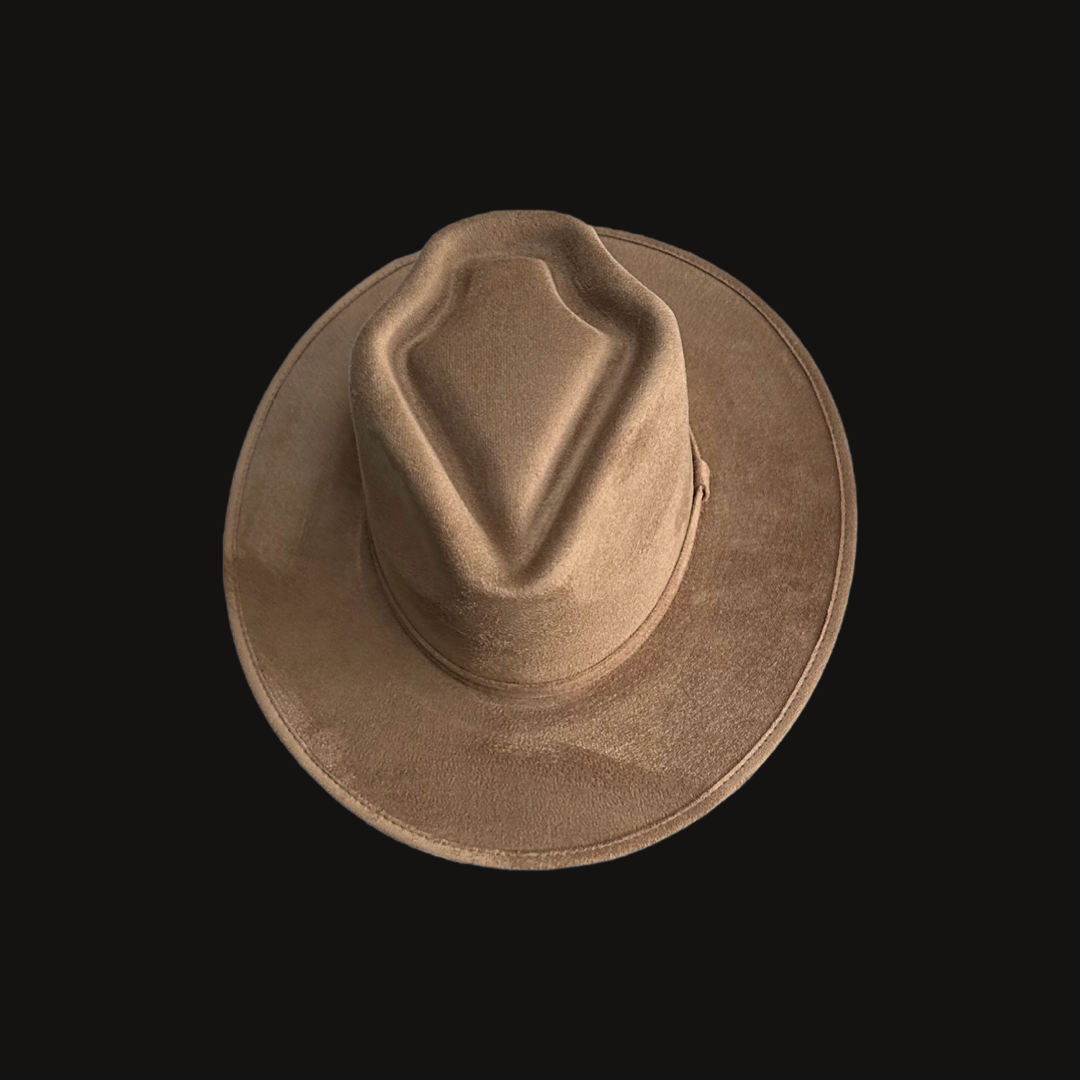 Nati Natash - Vendita all'ingrosso Fedora - Unisex - Cappello stile freccia con tesa piatta in suede vegano1