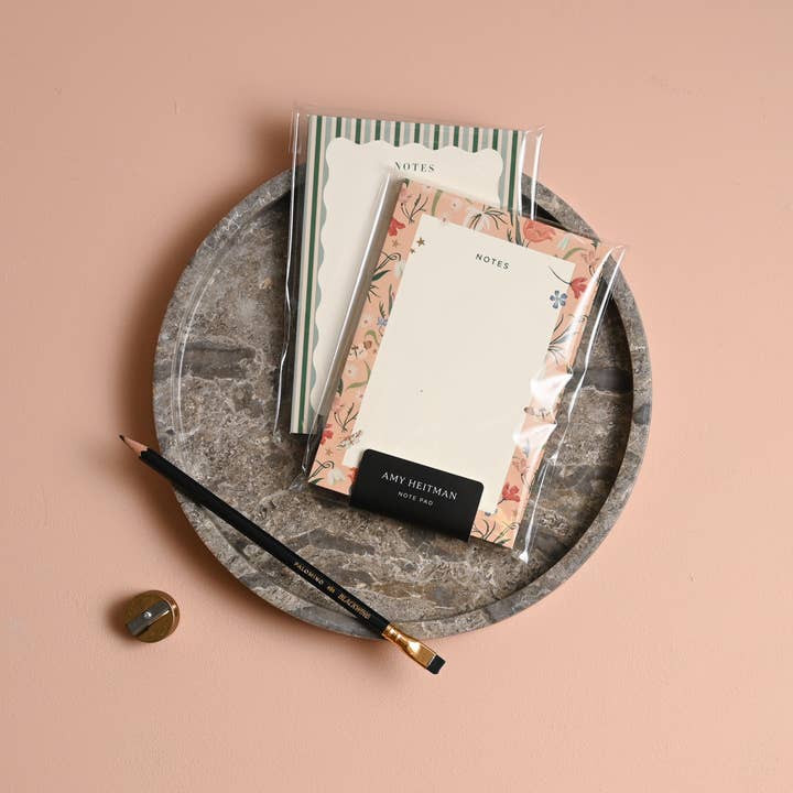 Amy Heitman - Wholesale Notepad - Stripes and Scallops Note Pad2