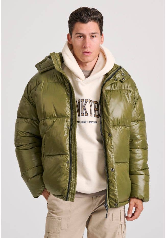 Funky Buddha - Wholesale Puffer Jacket - Men's - FBM010-036-01 Men's Puffer Jacket7