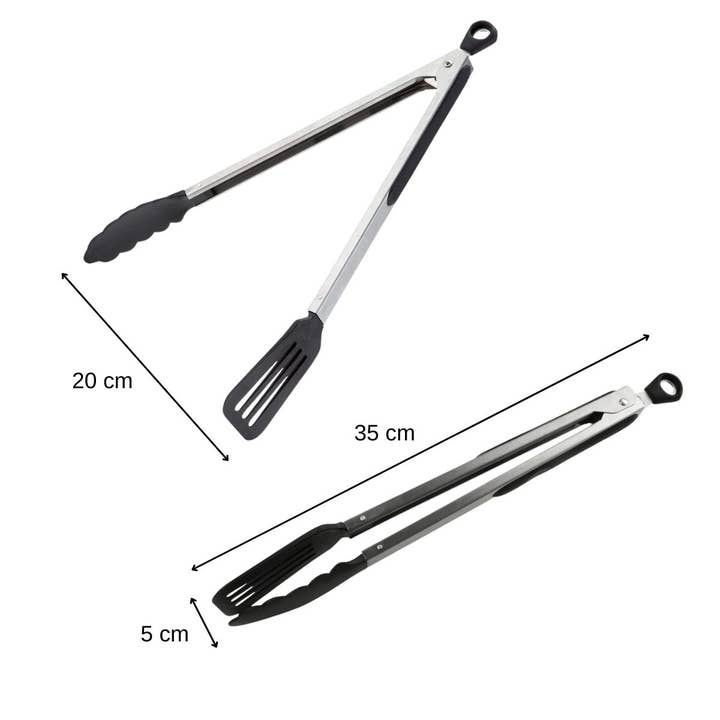 Fackelmann - Wholesale Kitchen tool/gadget - Fackelmann Penderie stainless steel kitchen tong1