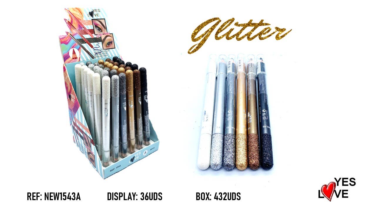 Yes Love Cosmetics – wholesale Lipstick – GLITTER PENCIL