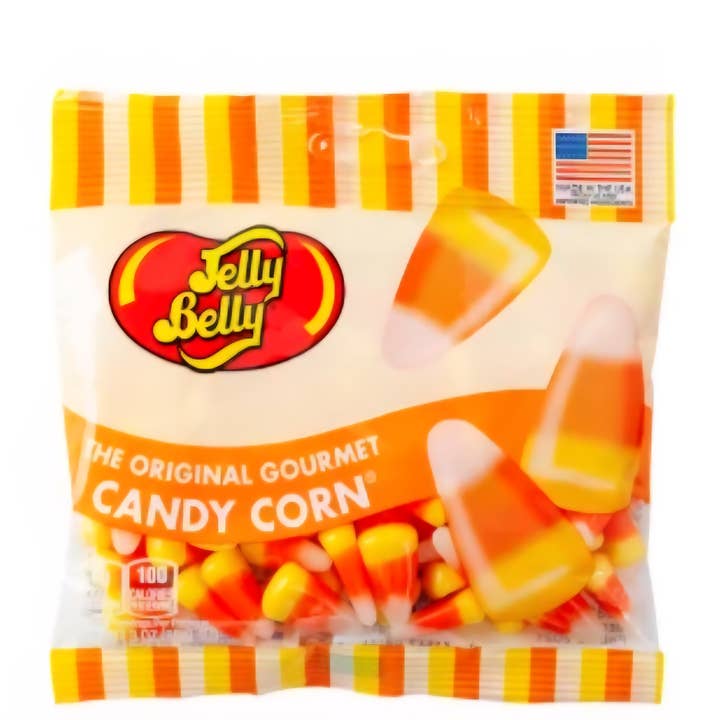Jelly Belly Candy Corn 3 oz Peg Pose 12 stk. for engroshandel hos Majestic Wholesale