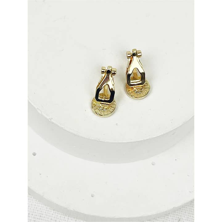 MIX COLOR Smiley Face Clip on Earrings for wholesale on Faire