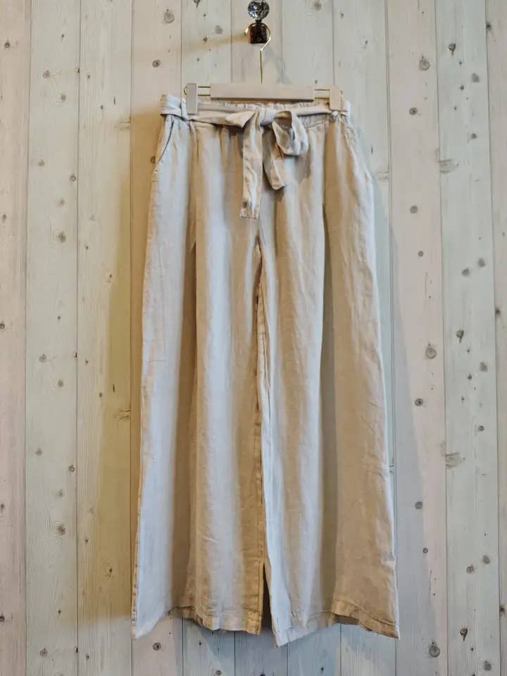 Linen & More - Vendita all'ingrosso Pantalone - Donna - RIF 621130 PANTALONE FIOCCO LINO 100%7