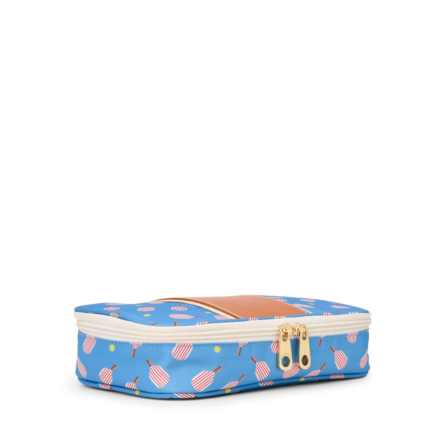 Boulevard - Wholesale Makeup/Cosmetic Bag - "Megan" Nylon and Leather Makeup Case (Personalizable)14