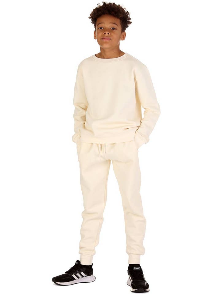 Trendy Toggs Kids Cream Original Tracksuit for wholesale on Faire0