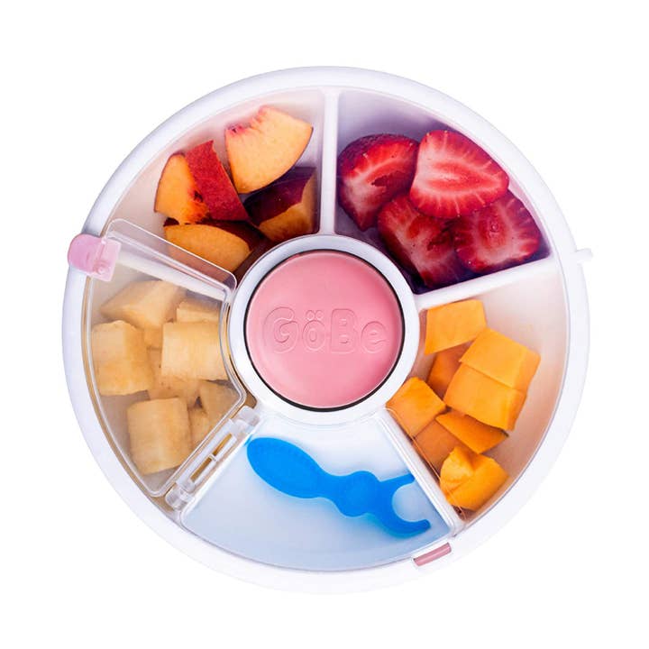 GöBe Kids – wholesale Snack box – Child & baby – GoBe Kids Small Snack Spinner Flip, Travel Snack Box