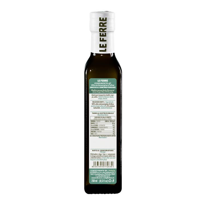 Le Ferre – wholesale Olivolja – Kryddor med MEDELHAVS ÖRTER & Extra Virgin Olivolja