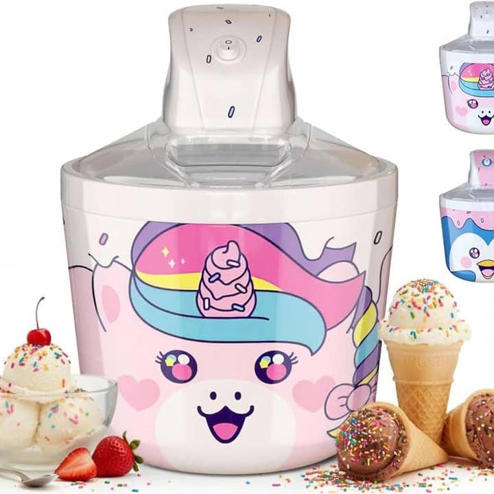 Electric Ice Cream Maker Machine for Kids – 1.2 Quart for wholesale by Cooler Kitchen