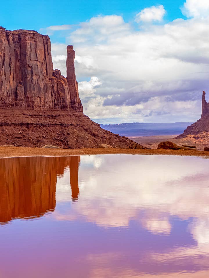 Arizona plakat - refleksioner i Monument Valley. for engroshandel hos Posters & Puzzles