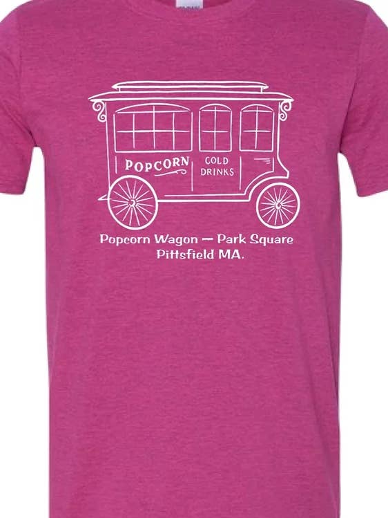 Popcorn Wagon Throwback Tee (Size S-2XL, 100ct.) for wholesale by 413 Shirts