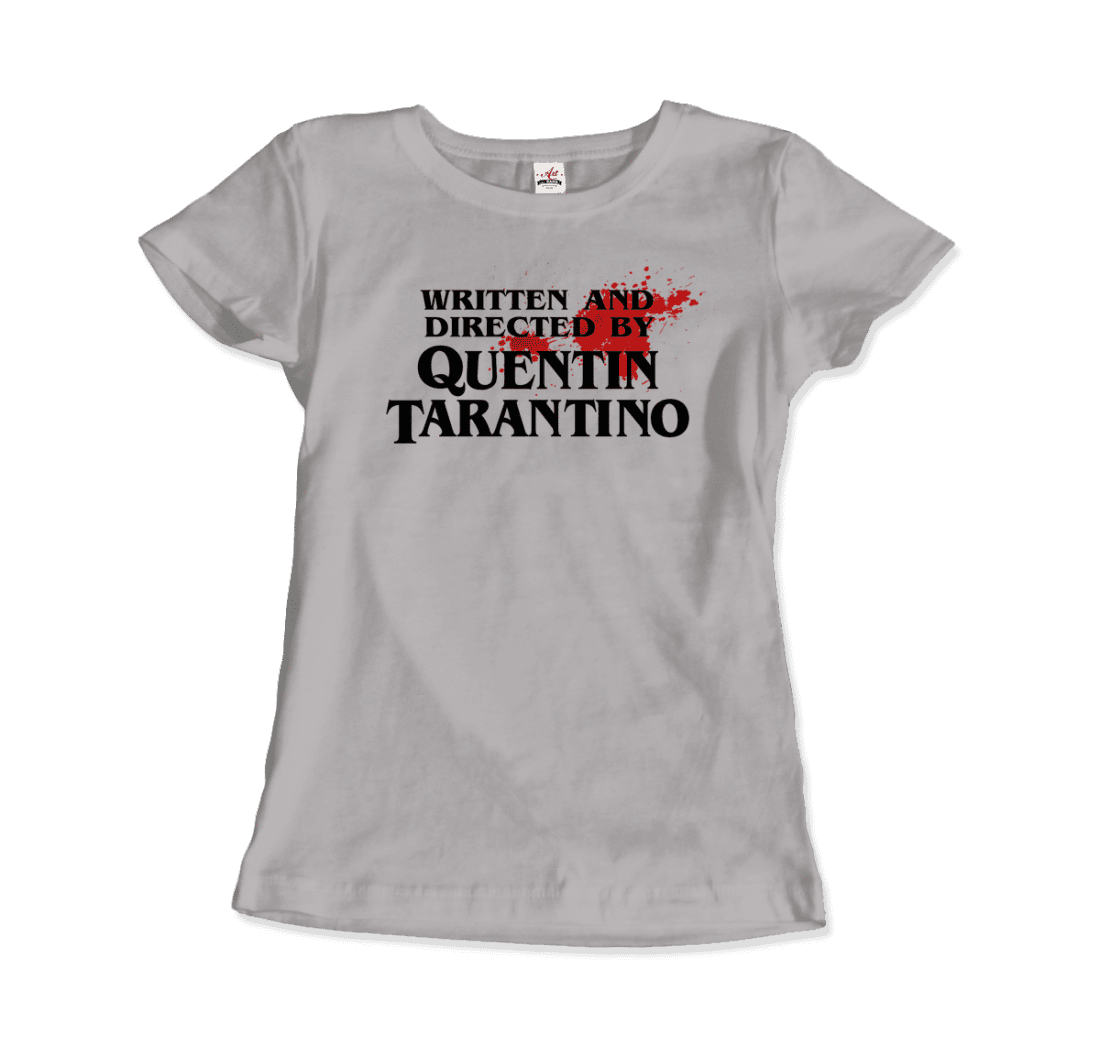 Art-O-Rama Shop - Wholesale Screen Printed T-Shirt - Women's - Written and Directed by Quentin Tarantino (Bloodstained) T-Shirt21