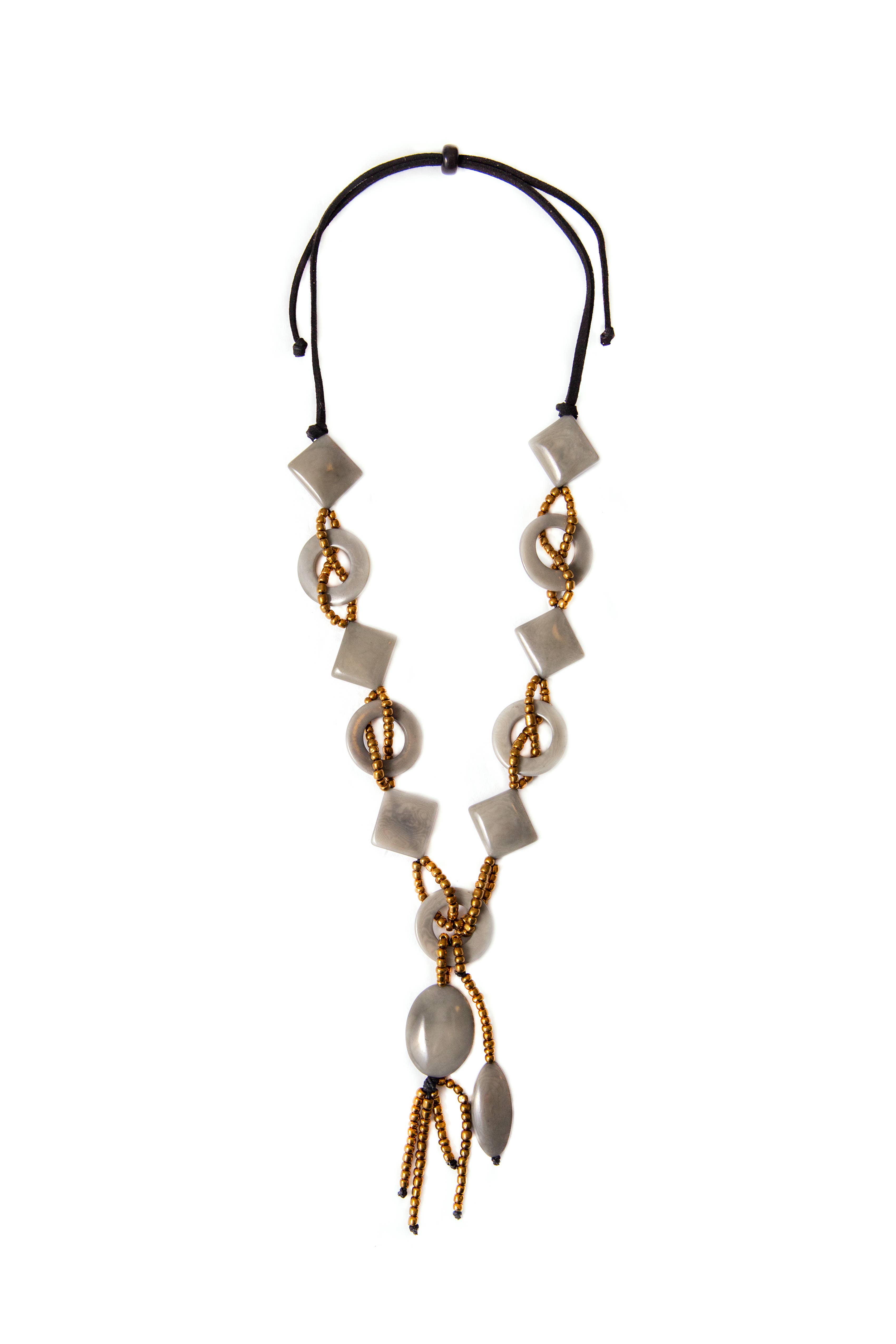Organic Tagua Jewelry - Vente Colliers plastrons - Collier Noah0