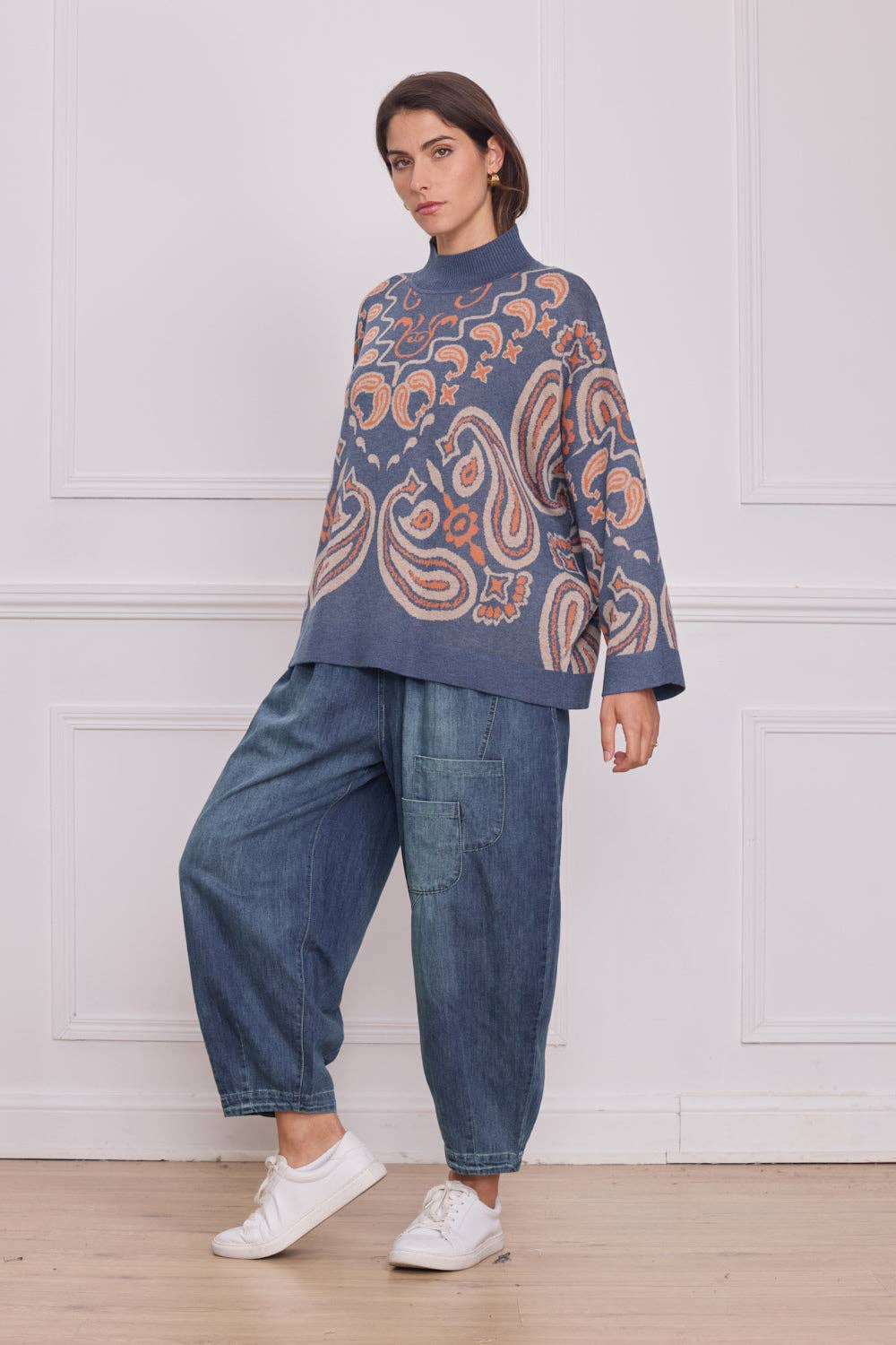 blu X-2507 - Tunica in vendita all'ingrosso su Faire1