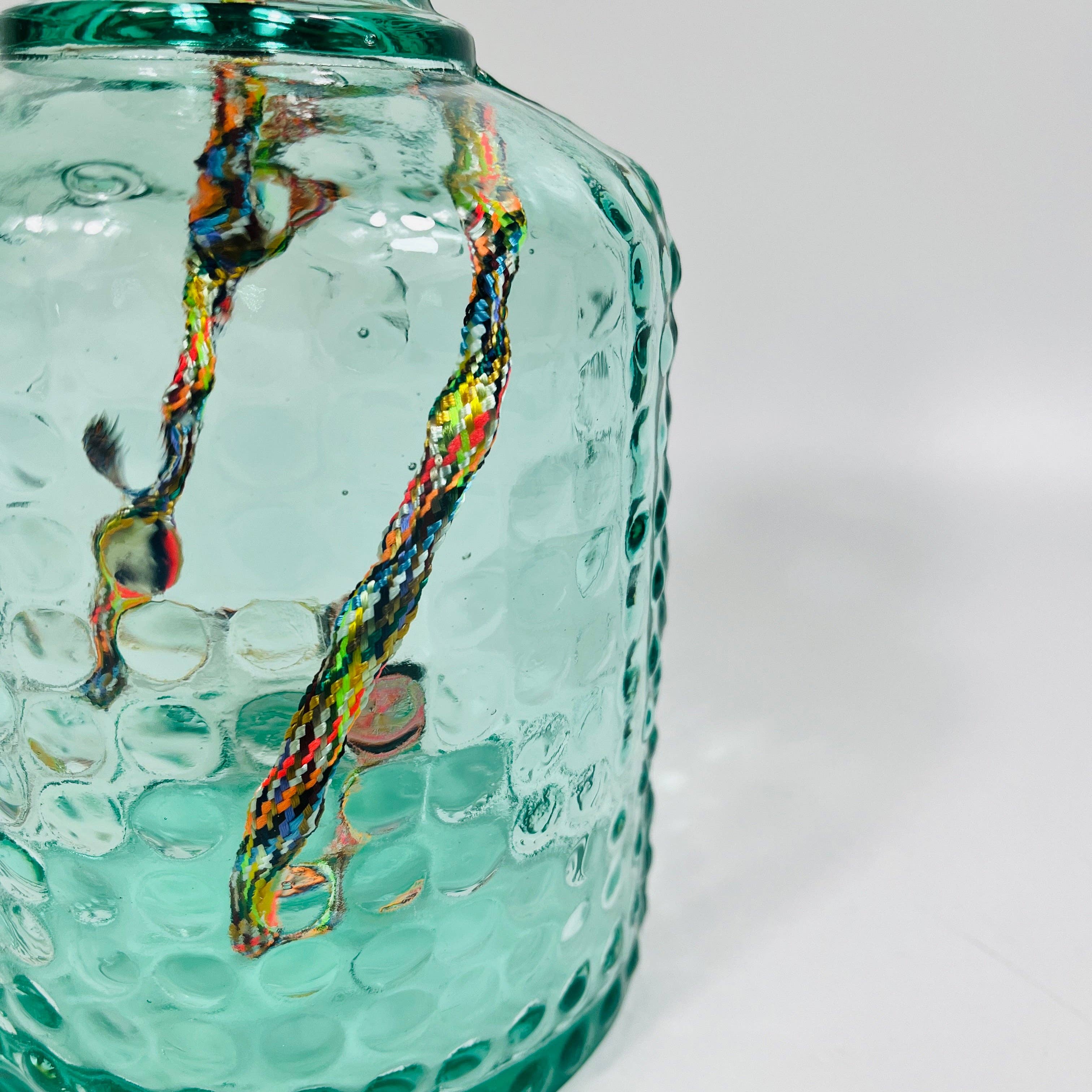 Jarapa - Wholesale Accent/Desk Lamp - Recycled Glass Bubble Lamp 26cm7