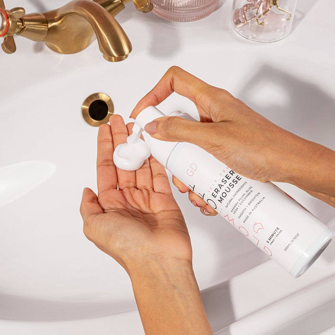 GlowDry Australia - Vendita all'ingrosso Autoabbronzanti - GlowOff - Mousse Cancellante Autoabbronzante5