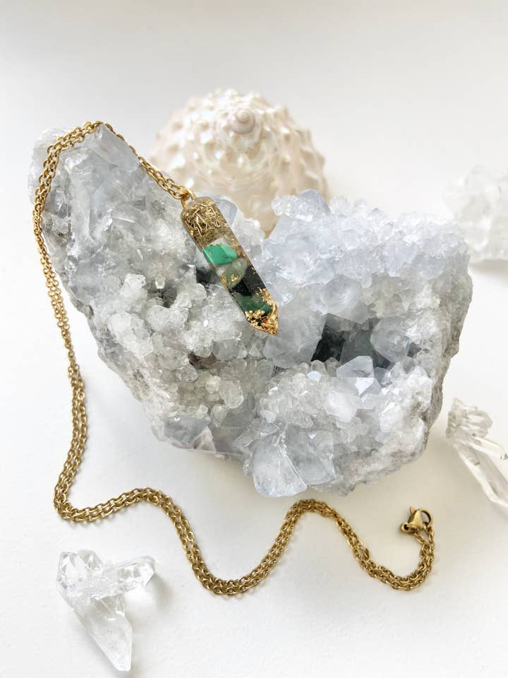 Jungle God(dess) Crystal Healing Pendant For Confidence, Tru for wholesale by Namacci