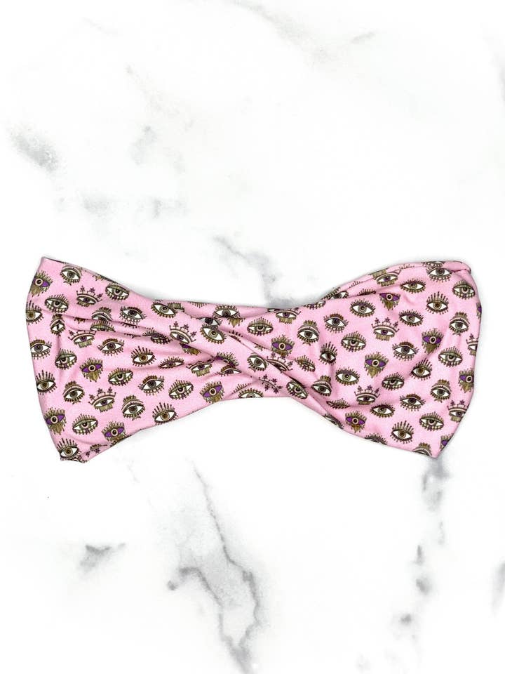 Eye of Protection Twist hovedindpakning for engroshandel hos MandaBees Headbands