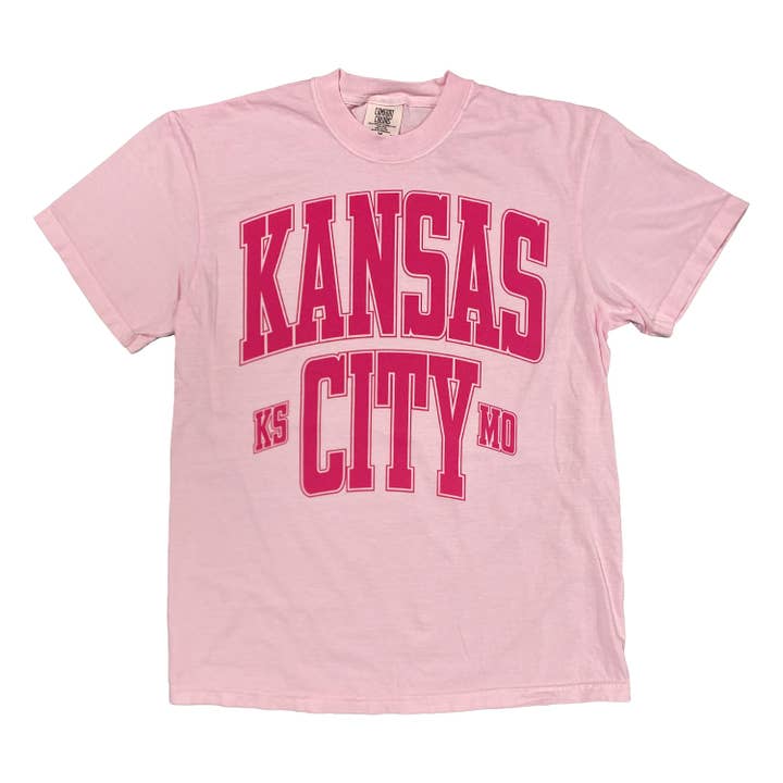 KSMO Line Tee (Lt Pink) for wholesale by 1KC