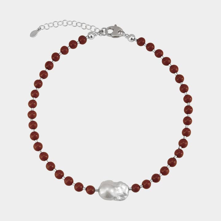 Mila II Necklace with Fireball Pearl for wholesale by Kara Yoo