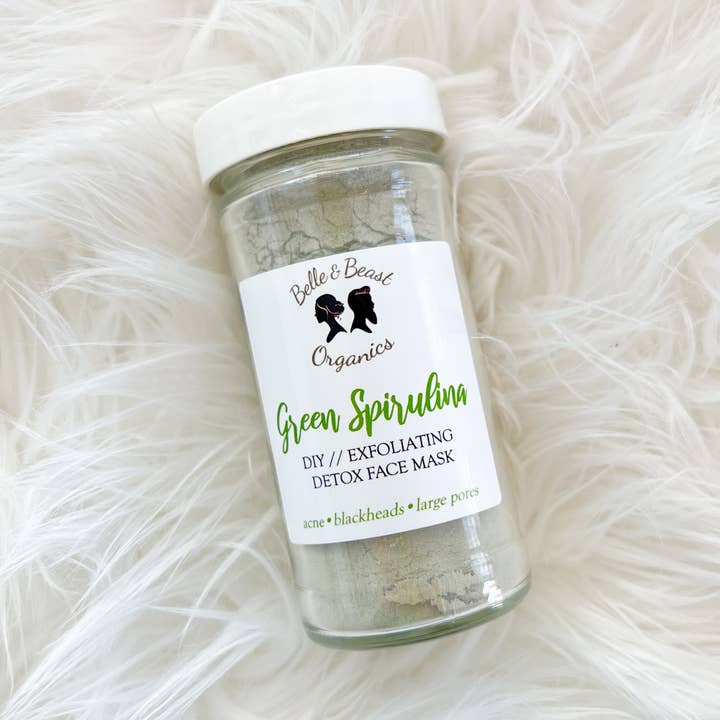 Green Spirulina | DIY Detox Mask for wholesale by Belle & Beast Organics