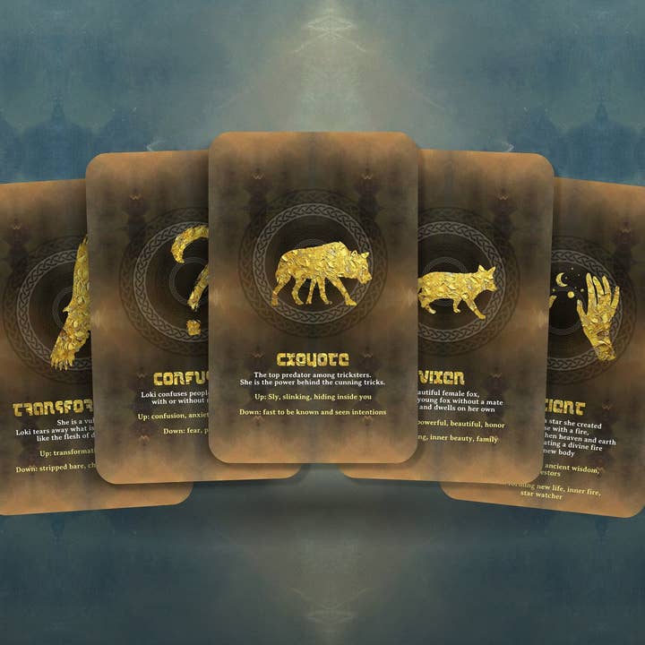 Ibiza Tarot USA - Wholesale Tarot Cards - Loki Oracle - Nordic Mythology - Nordic God7
