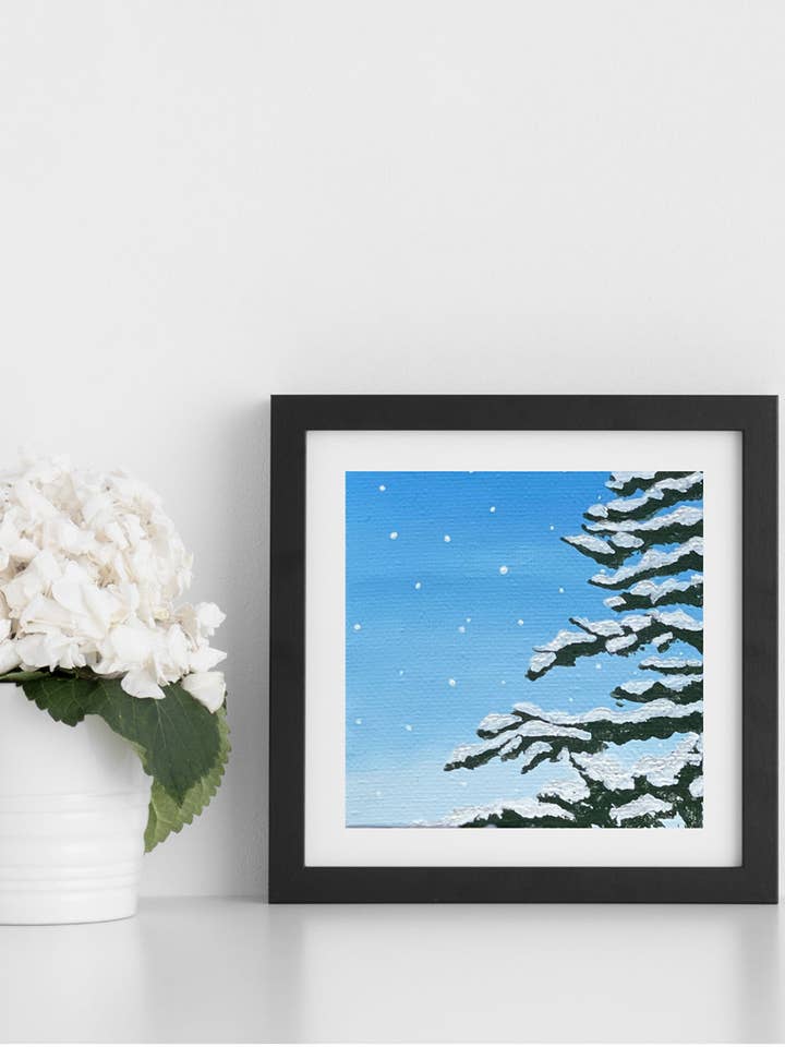 Miniprint „First Snow” voor wholesale door Jiva More Life