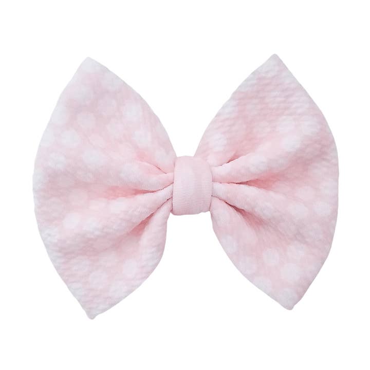 Sophia Hair Bow - Dotty for wholesale by Caylee & Co