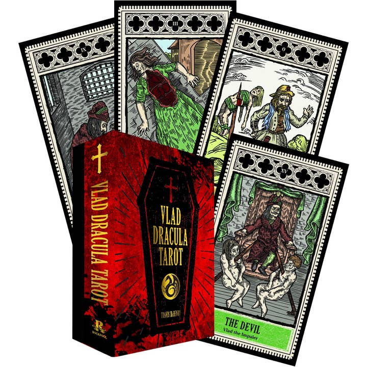 Microcosm Publishing & Distribution - Wholesale Tarot Cards - Vlad Dracula Tarot