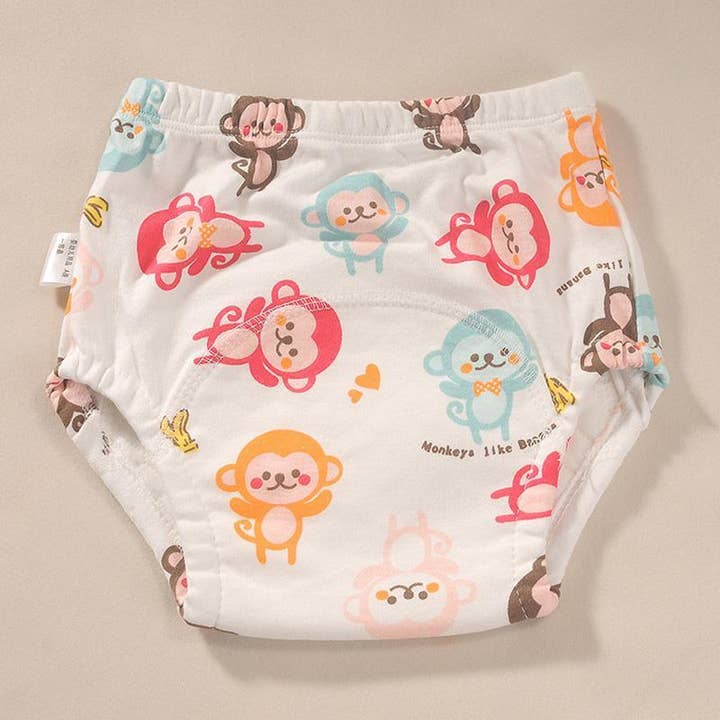 KiddieKickz - Wholesale Nappy (cloth) – Baby - Baby Reusable 6 Layers Waterproof Cotton Breathable Diapers9