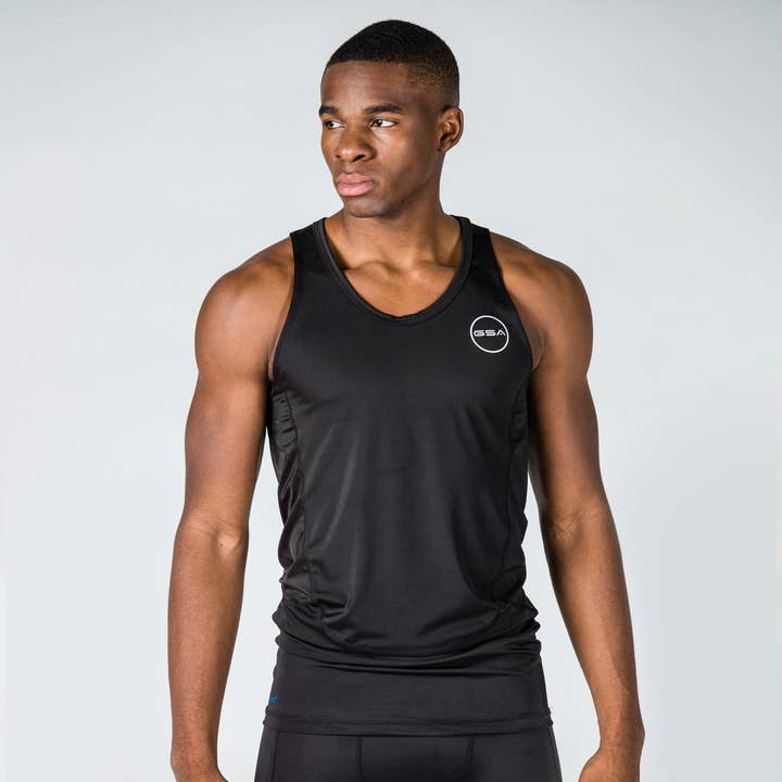 GSA Mænds Baselayer Kompression Tank Top for engroshandel hos GSA